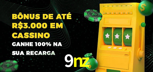 9nz melhor bônus de depósito